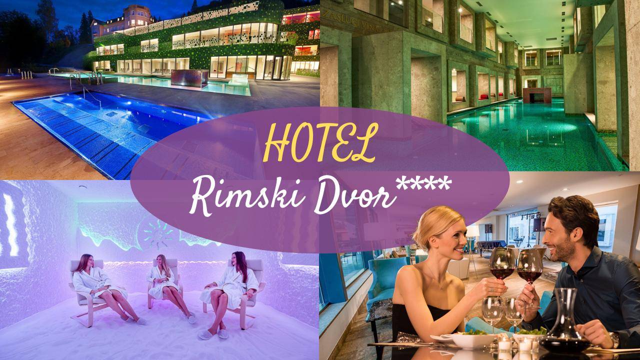 Slovinsko: Rimske Toplice v Hotelu Rimski dvor ****+ s polopenzí, 7 vířivkami, 5 saunami a termálními bazény